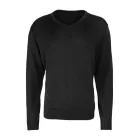 utt_pr694bl-xl Premier PR694 MEN'S KNITTED V-NECK SWEATER XL