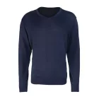 utt_pr694nv-4xl Premier PR694 MEN'S KNITTED V-NECK SWEATER 4XL
