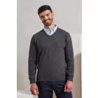 utt_pr694nv-l Premier PR694 MEN'S KNITTED V-NECK SWEATER L