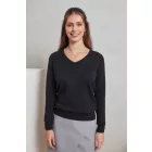 utt_pr696bl-4xl Premier PR696 WOMEN'S KNITTED V-NECK SWEATER 4XL