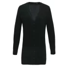 utt_pr698bl-4xl Premier PR698 WOMEN'S LONG LENGTH KNITTED CARDIGAN 4XL