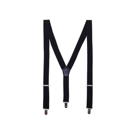 utt_pr701bl-u Premier PR701 CLIP-ON TROUSER BRACES/SUSPENDERS U