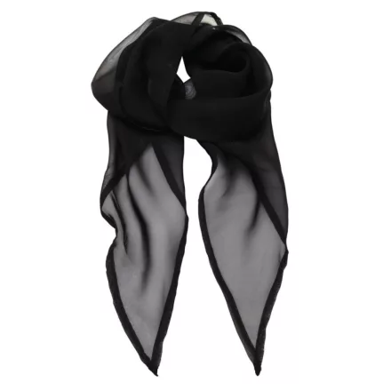 utt_pr740bl-u Premier PR740 'COLOURS COLLECTION' PLAIN CHIFFON SCARF U