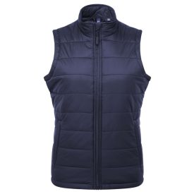   utt_pr815nv-s Premier PR815 WOMEN'S 'RECYCLIGHT' PADDED GILET S