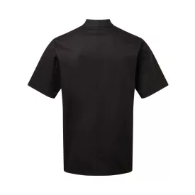   utt_pr900bl-xs Premier PR900 'ESSENTIAL' SHORT SLEEVE CHEF'S JACKET XS