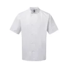 utt_pr900wh-2xl Premier PR900 'ESSENTIAL' SHORT SLEEVE CHEF'S JACKET 2XL