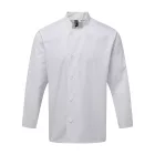 utt_pr901wh-2xl Premier PR901 'ESSENTIAL' LONG SLEEVE CHEF'S JACKET 2XL