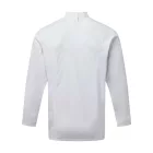 utt_pr903wh-l Premier PR903 CHEF'S LONG SLEEVE COOLCHECKER® JACKET WITH MESH BACK PANEL L