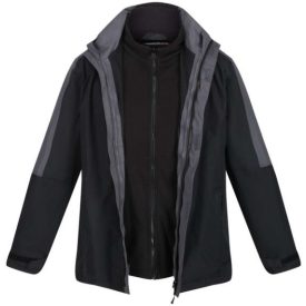   utt_retra130bl-2xl Regatta RETRA130 MEN'S DEFENDER III WATERPROOF 3-IN-1 JACKET 2XL