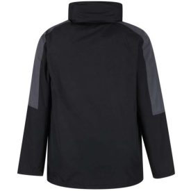   utt_retra132bl-2xl Regatta RETRA132 WOMEN'S DEFENDER III WATERPROOF 3-IN-1 JACKET 2XL