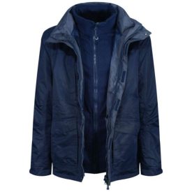   utt_retra147nv-nv-m Regatta RETRA147 MEN'S BENSON III - BREATHABLE 3 IN 1 JACKET M