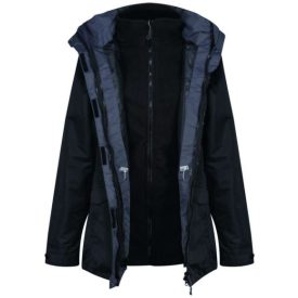   utt_retra148nv-nv-l Regatta RETRA148 WOMEN'S BENSON III - BREATHABLE 3 IN 1 JACKET L