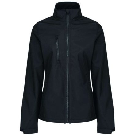 utt_retra613bl-bl-12 Regatta RETRA613 WOMEN'S ABLAZE 3 LAYER PRINTABLE SOFTSHELL JACKET 12