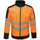 utt_retra625or-nv-l Regatta RETRA625 HI-VIS PRO 3 LAYER SOFTSHELL L