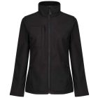 utt_retra689bl-bl-xs Regatta RETRA689 WOMEN'S OCTAGON II PRINTABLE 3 LAYER MEMBRANE SOFTSHELL XS