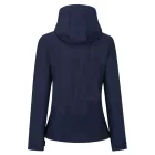 utt_retra702nv-fbl-10 Regatta RETRA702 WOMEN'S VENTURER 3 LAYER HOODED PRINTABLE SOFTSHELL JACKET 10