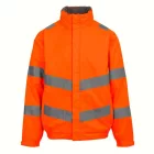utt_retrw457or-xl  Regatta RETRW457 HI-VIS PRO CONTRACT DOVER JACKET XL
