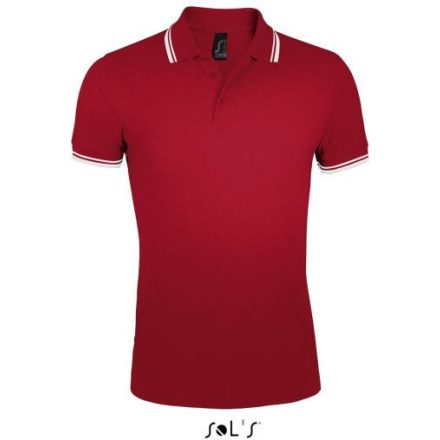 utt_so00577re-wh-xl SOL'S SO00577 SOL'S PASADENA MEN - POLO SHIRT XL