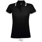 utt_so00578bl-wh-m SOL'S SO00578 SOL'S PASADENA WOMEN - POLO SHIRT M
