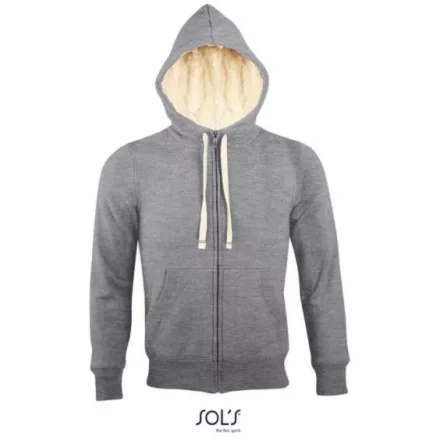 utt_so00584gm-s SOL'S SO00584 SOL'S SHERPA - UNISEX ZIPPED JACKET WITH "SHERPA" LINING S