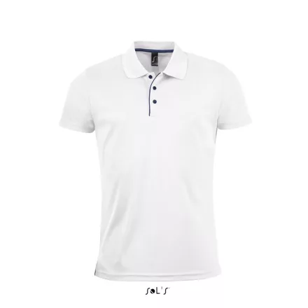 utt_so01180wh-xl SOL'S SO01180 SOL'S PERFORMER MEN - SPORTS POLO SHIRT XL