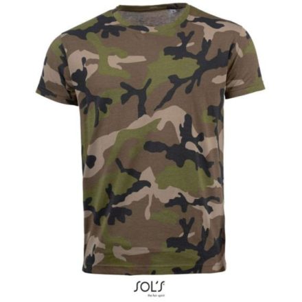 utt_so01188cmo-xl SOL'S SO01188 SOL'S CAMO MEN -KÖRNYAKÚ PÓLÓ XL