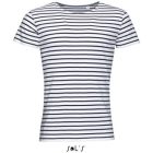 utt_so01398wh-nv-2xl SOL'S SO01398 SOL'S MILES MEN - KÖRNYAKÚ CSÍKOS PÓLÓ 2XL