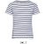 utt_so01400wh-nv-4a SOL'S SO01400 SOL'S MILES KIDS' - ROUND NECK STRIPED T-SHIRT 4A