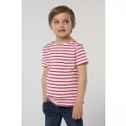 utt_so01400wh-nv-8a SOL'S SO01400 SOL'S MILES KIDS' - ROUND NECK STRIPED T-SHIRT 8A