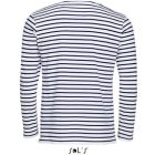 utt_so01402wh-nv-2xl SOL'S SO01402 SOL'S MARINE MEN - HOSSZÚ UJJÚ CSÍKOS PÓLÓ 2XL