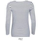 utt_so01403wh-nv-2xl SOL'S SO01403 SOL'S MARINE WOMEN - HOSSZÚ UJJÚ CSÍKOS PÓLÓ 2XL