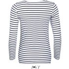 utt_so01403wh-nv-xl SOL'S SO01403 SOL'S MARINE WOMEN - HOSSZÚ UJJÚ CSÍKOS PÓLÓ XL