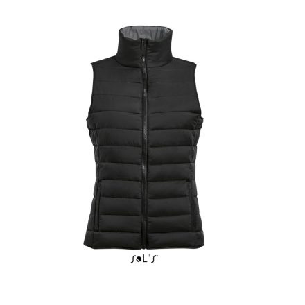 utt_so01437bl-l  SOL'S SO01437 SOL'S WAVE WOMEN - LIGHTWEIGHT BODYWARMER L