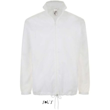 utt_so01618wh-l SOL'S SO01618 SOL'S SHIFT - UNISEX WATER REPELLENT WINDBREAKER L