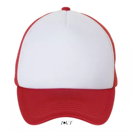 utt_so01668wh-re-u SOL'S SO01668 SOL'S BUBBLE - FIVE PANEL MESH CAP U