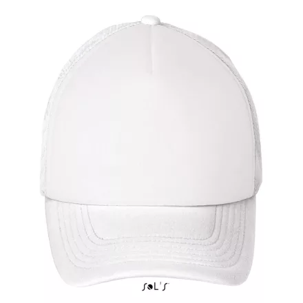 utt_so01668wh-u SOL'S SO01668 SOL'S BUBBLE - FIVE PANEL MESH CAP U