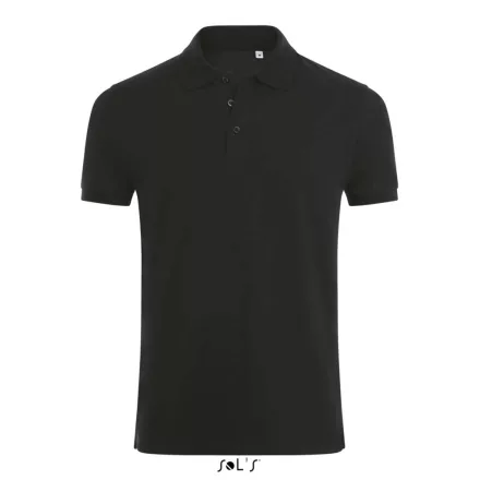 utt_so01708bl-xl SOL'S SO01708 SOL'S PHOENIX MEN - COTTON-ELASTANE POLO SHIRT XL