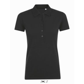   utt_so01709bl-s SOL'S SO01709 SOL'S PHOENIX WOMEN - COTTON-ELASTANE POLO SHIRT S