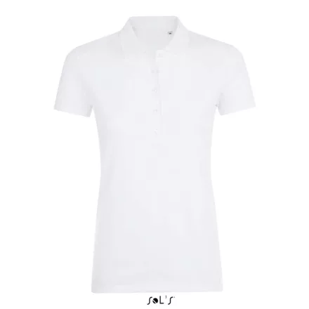 utt_so01709wh-xl SOL'S SO01709 SOL'S PHOENIX WOMEN - COTTON-ELASTANE POLO SHIRT XL