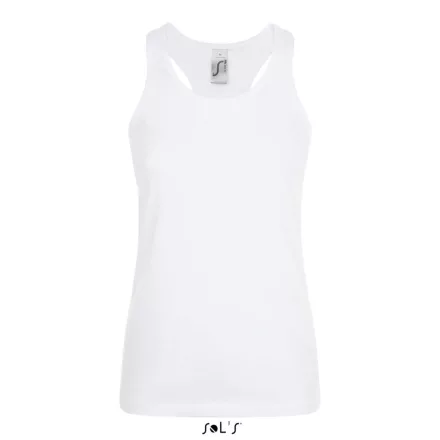 utt_so01826wh-s SOL'S SO01826 SOL'S JUSTIN WOMEN - RACERBACK TRIKÓ S