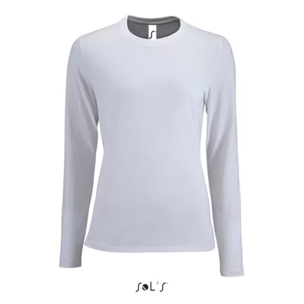 utt_so02075wh-s SOL'S SO02075 SOL'S IMPERIAL LSL WOMEN - HOSSZÚ UJJÚ PÓLÓ S