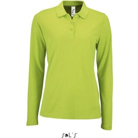   utt_so02083ag-s SOL'S SO02083 SOL'S PERFECT LSL WOMEN - LONG-SLEEVE PIQUÉ POLO SHIRT S