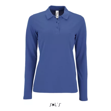utt_so02083ro-m SOL'S SO02083 SOL'S PERFECT LSL WOMEN - LONG-SLEEVE PIQUÉ POLO SHIRT M