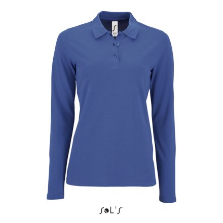 utt_so02083ro-xl SOL'S SO02083 SOL'S PERFECT LSL WOMEN - LONG-SLEEVE PIQUÉ POLO SHIRT XL