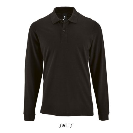 utt_so02087bl-l SOL'S SO02087 SOL'S PERFECT LSL MEN - LONG-SLEEVE PIQUÉ POLO SHIRT L