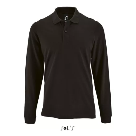 utt_so02087bl-m SOL'S SO02087 SOL'S PERFECT LSL MEN - LONG-SLEEVE PIQUÉ POLO SHIRT M