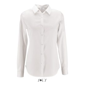   utt_so02103wh-xs SOL'S SO02103 SOL'S BRODY WOMEN - HERRINGBONE SHIRT XS