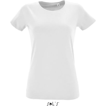 utt_so02758wh-m SOL'S SO02758 SOL'S REGENT FIT WOMEN - KÖRNYAKÚ TESTHEZÁLLÓ PÓLÓ M