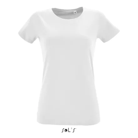 utt_so02758wh-m SOL'S SO02758 SOL'S REGENT FIT WOMEN - KÖRNYAKÚ TESTHEZÁLLÓ PÓLÓ M