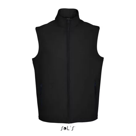 utt_so02887bl-xl SOL'S SO02887 SOL'S RACE BW MEN - SOFTSHELL BODYWARMER XL